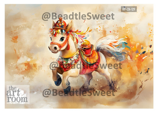 Zodiac Horse Rice Paper RP-CN-129
