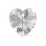 Swarovski 6228 Xilion Heart Pendant Crystal 10.3x10mm