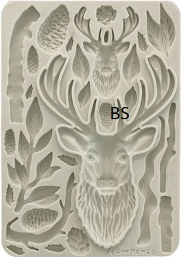 Silicon mould A5 - Deer