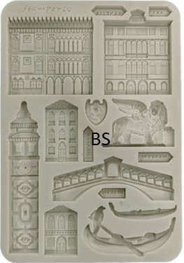 Silicon mould A5 - Monuments