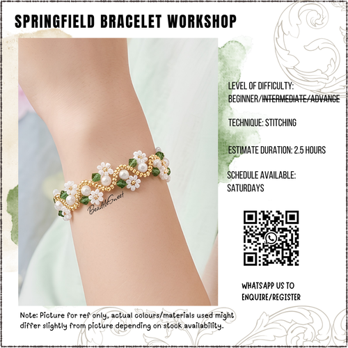 Bracelet Workshop: Spring Field Bracelet