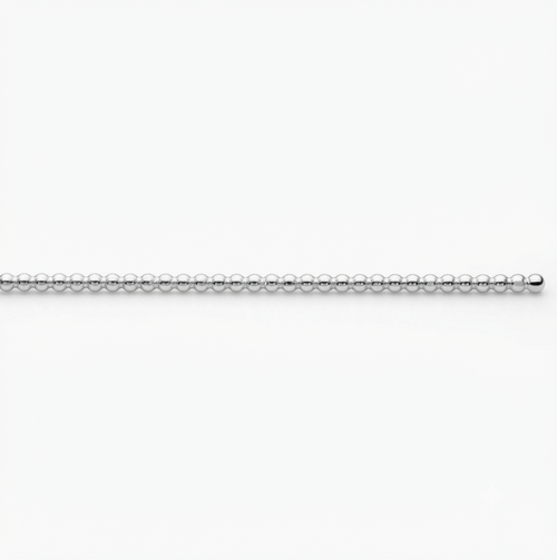 16Gauge Sterling Silver Beaded Wire