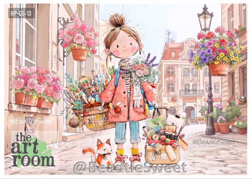 Cute Girls Rice Paper RP-CG-13