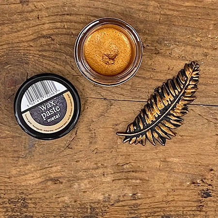Wax paste metallic wax paste 20 ml, Honey Gold