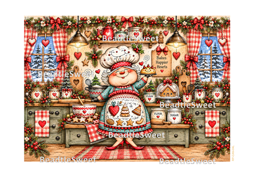 Christmas Rice Pape RP-CAN-04L