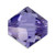 4mm Swarovski 5328 Tanzanite Bicone Bead