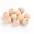 25mm Round Wooden Beads