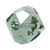 Swarovski 5603 Graphic Cube Bead Black Diamond 6mm