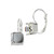 Swarovski 4480 Rhodium Plating Lever Back Earring 10mm