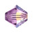 4mm Preciosa MC Rondelle Bead Light Amethyst AB 451 69 302