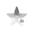 5mm Swarovski 2816 Crystal Star Flat Back nhf