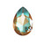 Swarovski 4327 Crystal Cappucino Delite 30x20mm Large Pear Fancy Stone