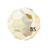 Preciosa MC Round Bead Crystal Blond Flare 6mm