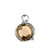 Swarovski 157 Channel Pendant ss29 Light Col Topaz