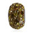 Swarovski BeCharmed Medley Pave Bead 81403 Smoked Topaz