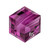 Swarovski 5601 Square Bead Fuchsia 6mm