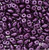 SuperDuo Beads 2.5X5mm Purple Vel