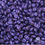 SuperDuo Beads 2.5X5mm Purple Suede