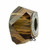 Swarovski BeCharmed Helix Bead 5928 Smoke Topaz