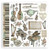 Stamperia Small Paper Pad 10 sheets - Music