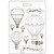 Stamperia Soft Mould A5 - Timeless balloons (K3PTA5672)