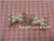 Crystal Bow with White Pearls Nail Accessories