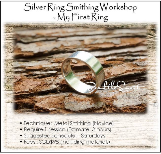 Metal Smithing Course : My First Ring Workshop