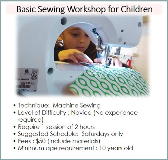 Sewing Workshop for Children