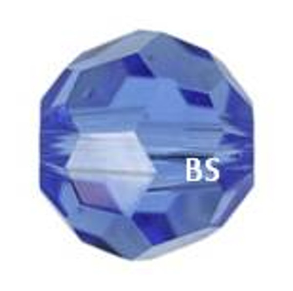 Swarovski 5000 Sapphire Round Bead