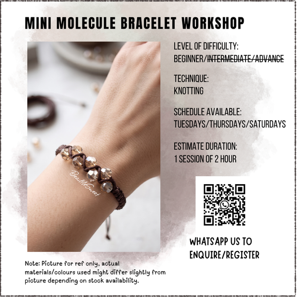 Mini Molecule Bracelet Workshop
