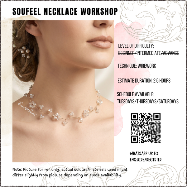 Jewelry Making: Soufeel Necklace Workshop for Bridal Party