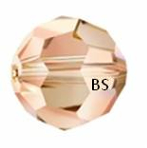 Swarovski 5000 Light Peach Round Bead