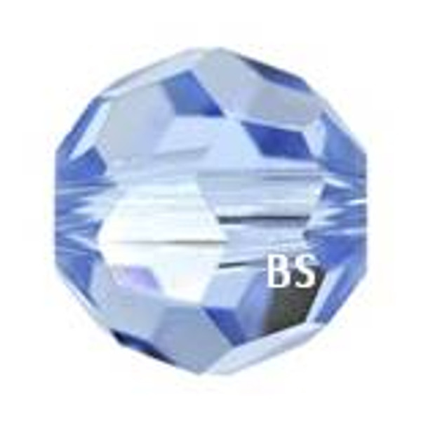 Swarovski 5000 Light Sapphire Round Bead