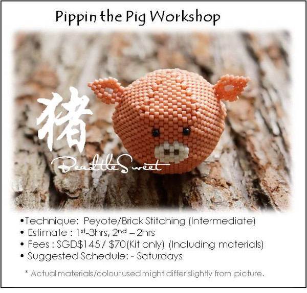 Jewelry Making Course : Poppin the Pig Workshop