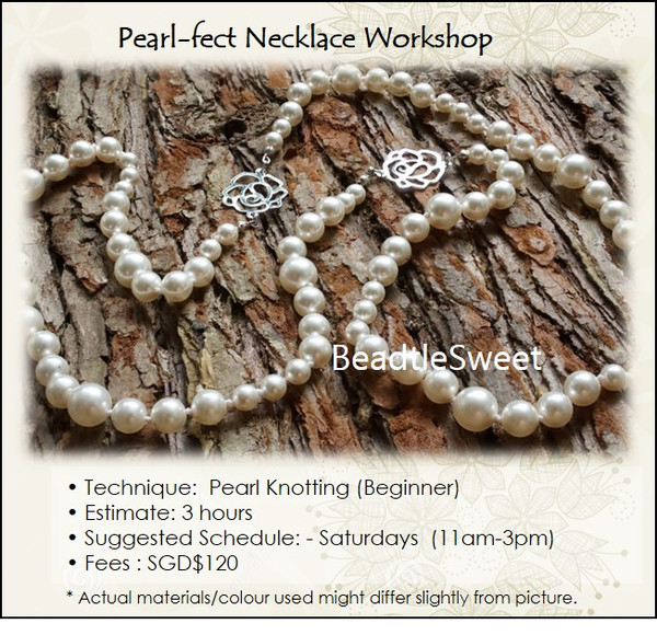 Jewelry Making Course : Pearl-fect Necklace Workshop