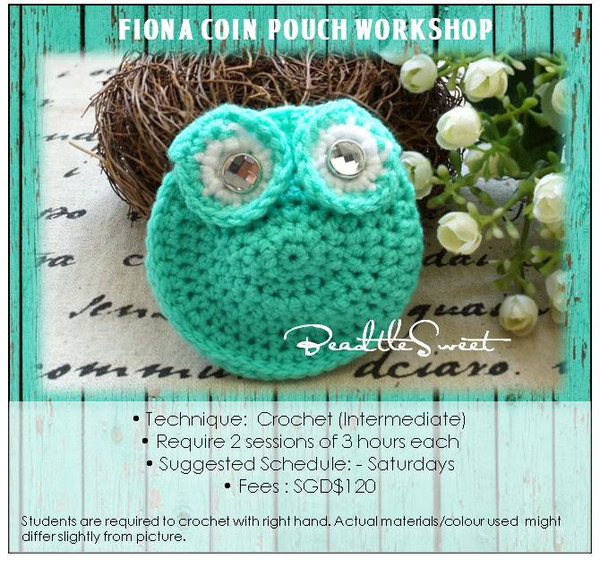 Crochet Course: Fiona Coin Pouch Workshop