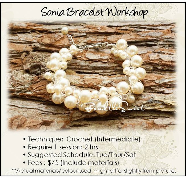 Jewelry Making Course : Sonia Bracelet Workshop