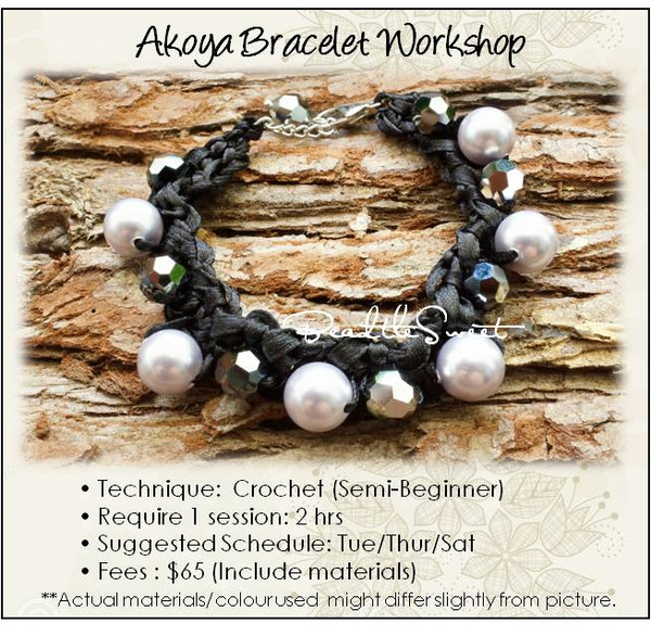 Jewelry Making Course : Akoya Bracelet Workshop