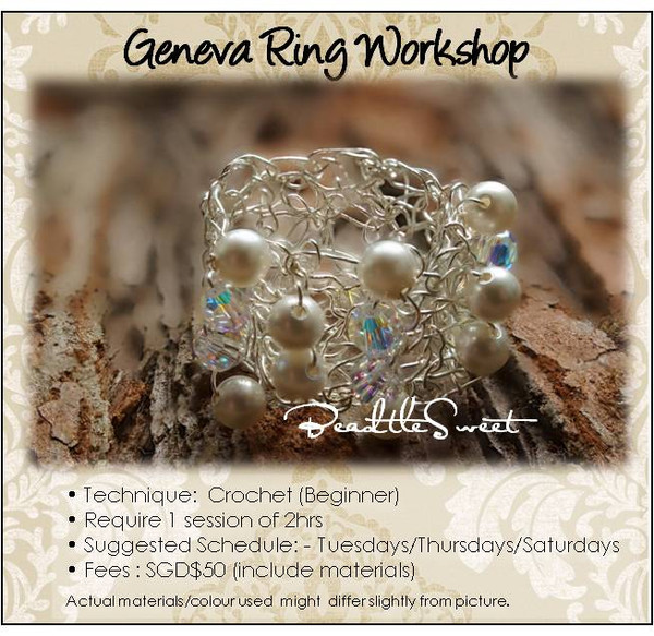 Jewelry Making Course : Geneva Ring Workshop