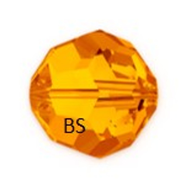 Swarovski 5000 Tangerine Round Bead