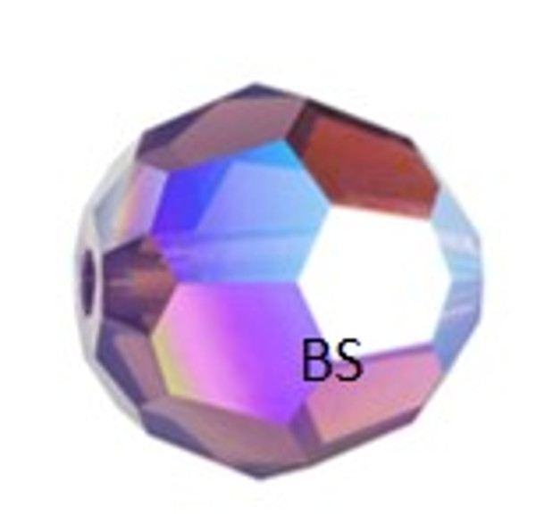Swarovski 5000 Cyclamen Opal Shimmer Round Bead
