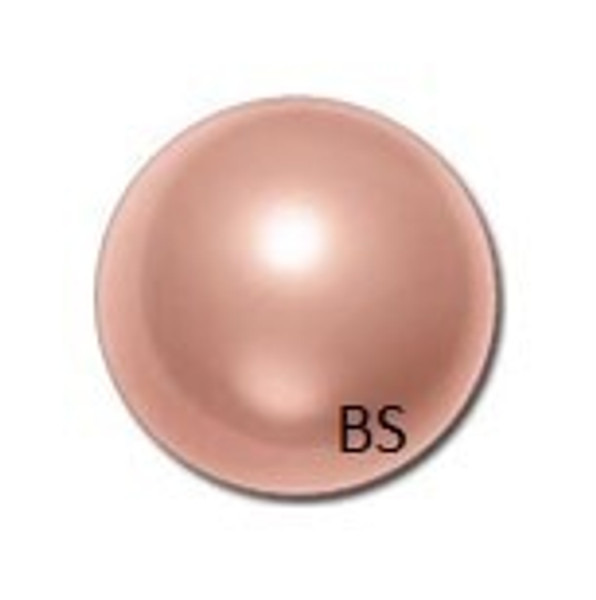 6mm Swarovski 5810 Rose Peach Pearls