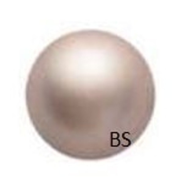 7mm Swarovski 5810 Powder Almond Pearls