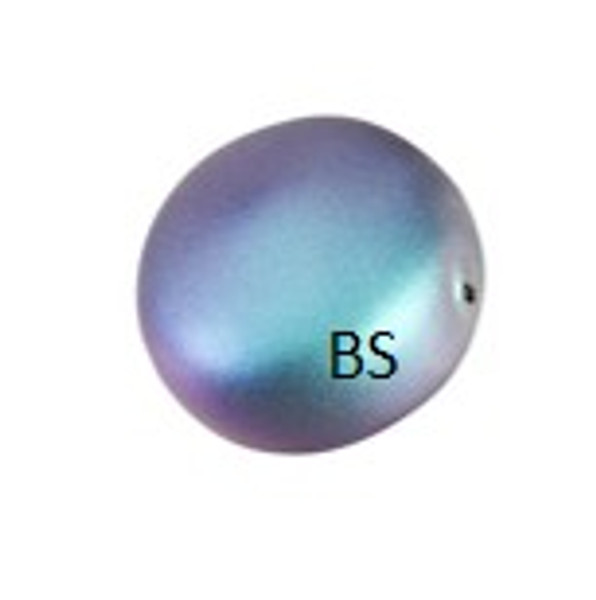 10mm Swarovski 5860 Iridescent Light Blue Pearls