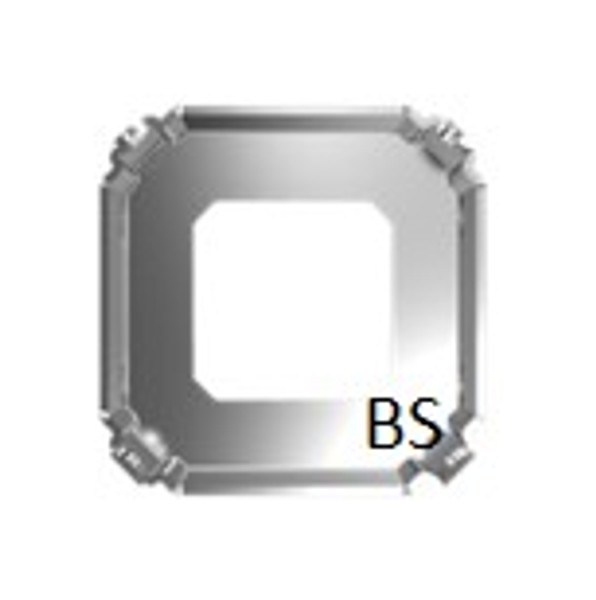 Swarovski 4480/S  Rhodium Plating Open Setting 8mm Swarovski 4480/S  Rhodium Plating Open Setting 8mm