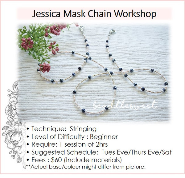 Jewellery Making Course: Jessica Mask Chain Making Workshop