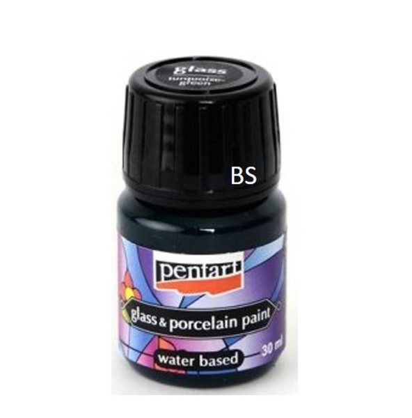 Pentart Glass and Porcelain Paint 30ml (Turquoise Green)