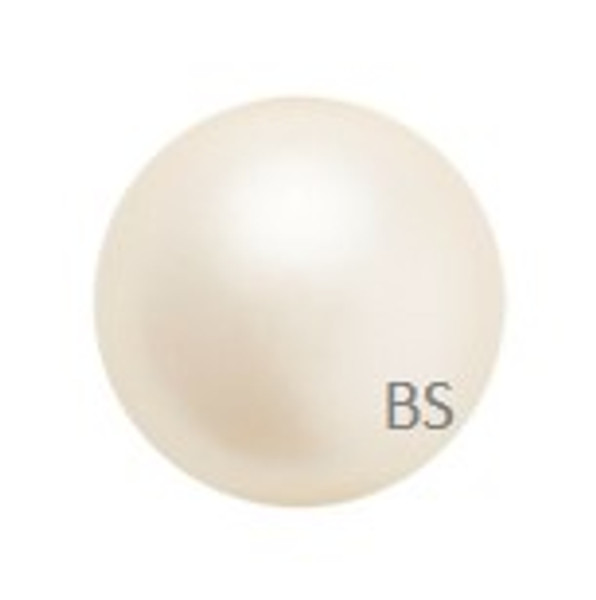 4mm Preciosa Round Pearl Maxima Cream Pearls