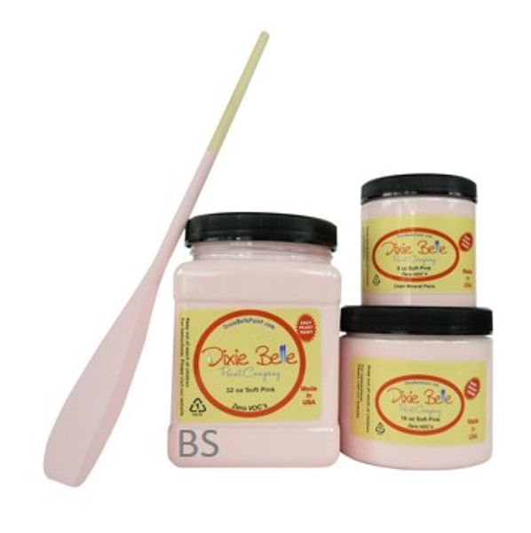 Dixie Belle Chalk Mineral Paint in Soft Pink