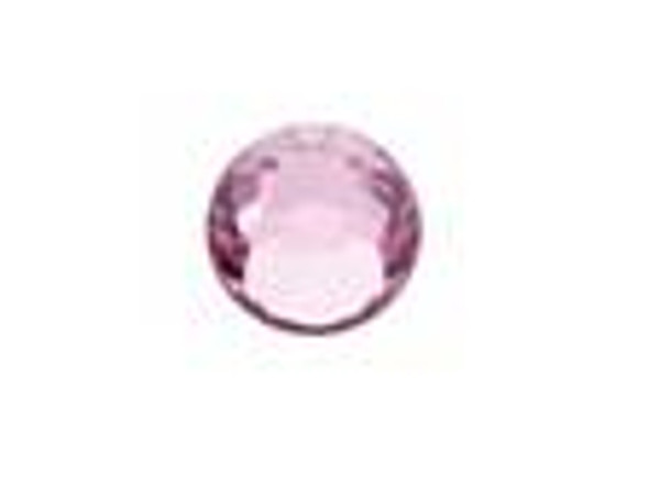 Swarovski 2028 Light Rose Flat Back ss20 nhf